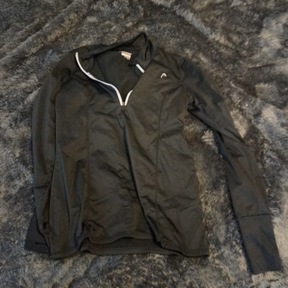 Quarter zip up pull over